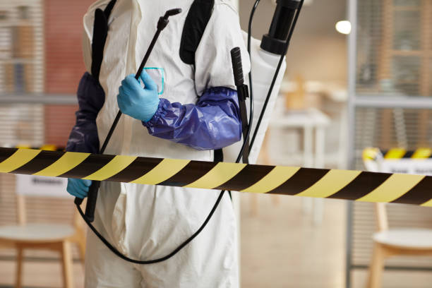 Professional Odor Removal technician working in Hartford, OH